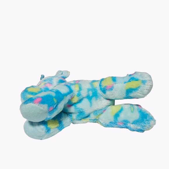 Blue Tie Dye Unicorn 9 inch Plush Sparkle Horn Stuffed Animal Toy Best Made Toys - Picture 4 of 7